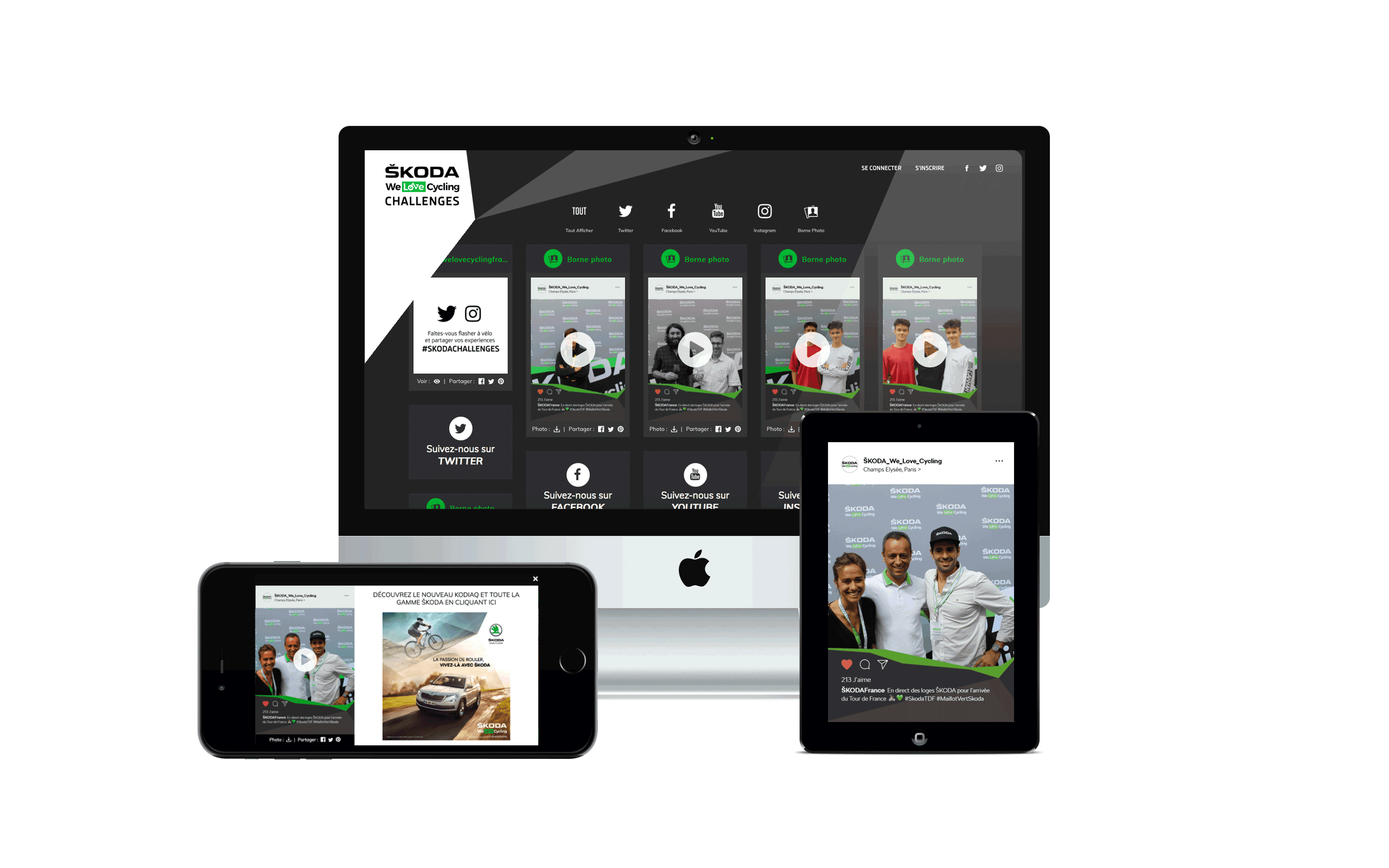 skoda ouibeat ugc marketing Skoda Tour de France