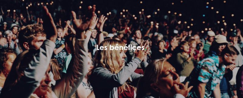 social wall social MICE OuiBeat les benefices