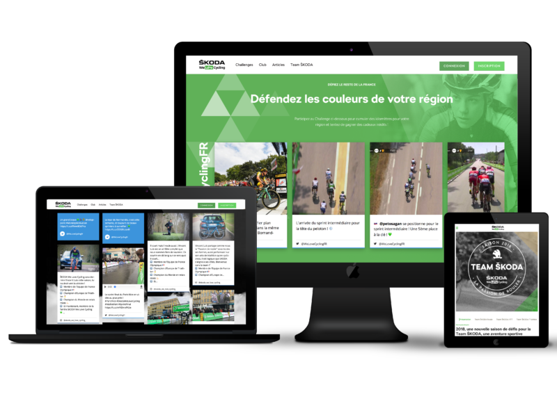 social wall skoda ouibeat