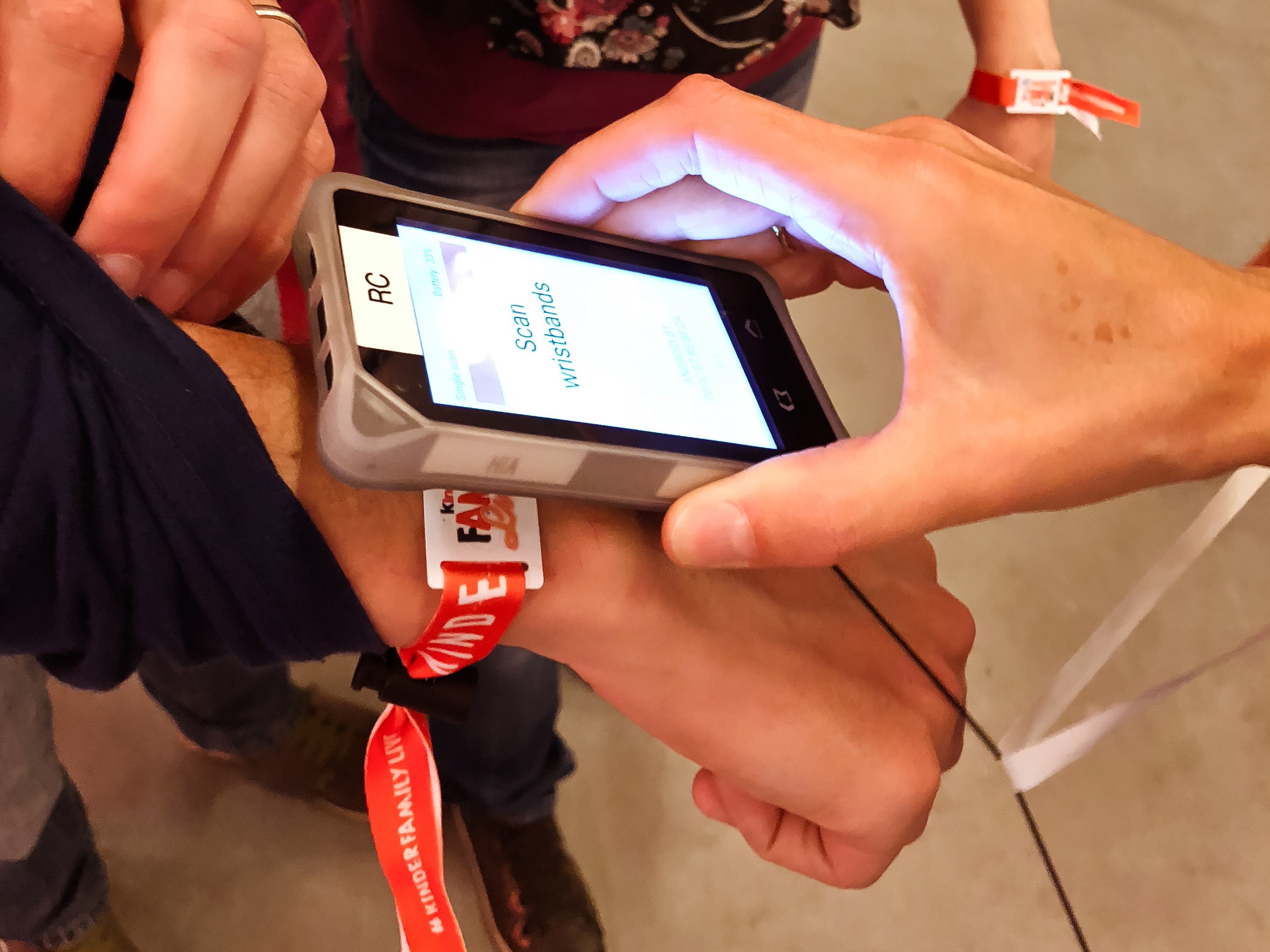 Scan-RFID-Kinder Scan RFID application check in pour Kinder