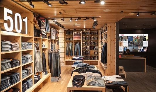 social wall levis paris