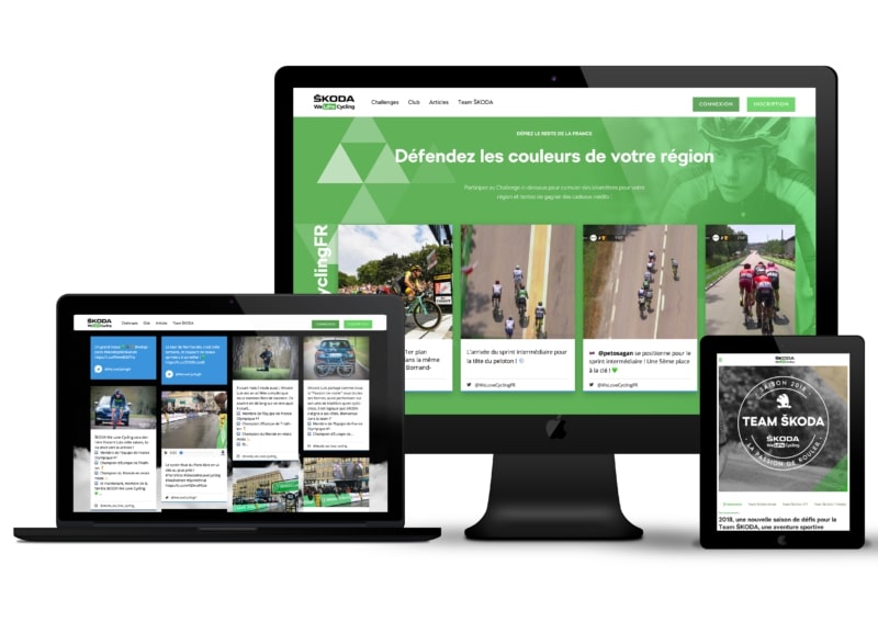 skoda social wall web skoda social wall du site web