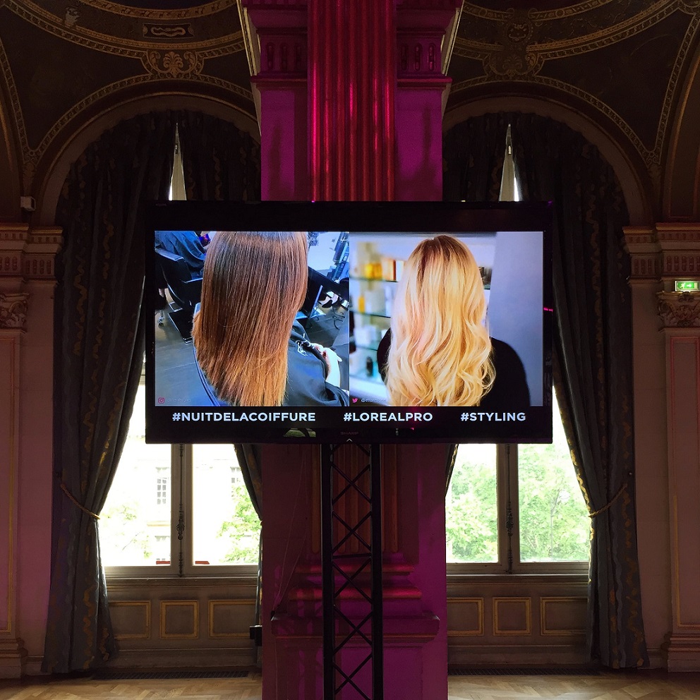 Social Wall L Oreal Pro Paris