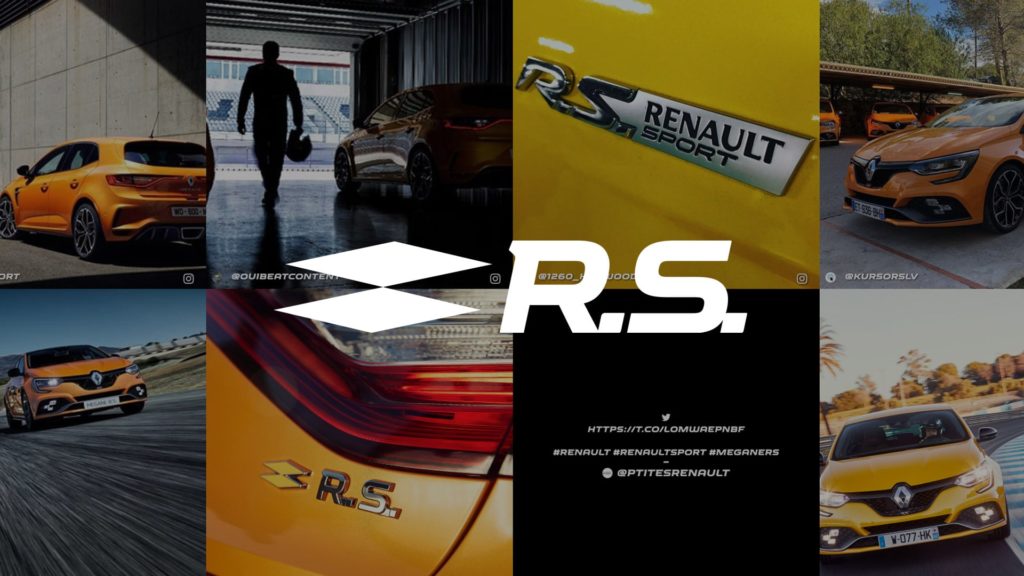 social wall realisé pour Renault Sport